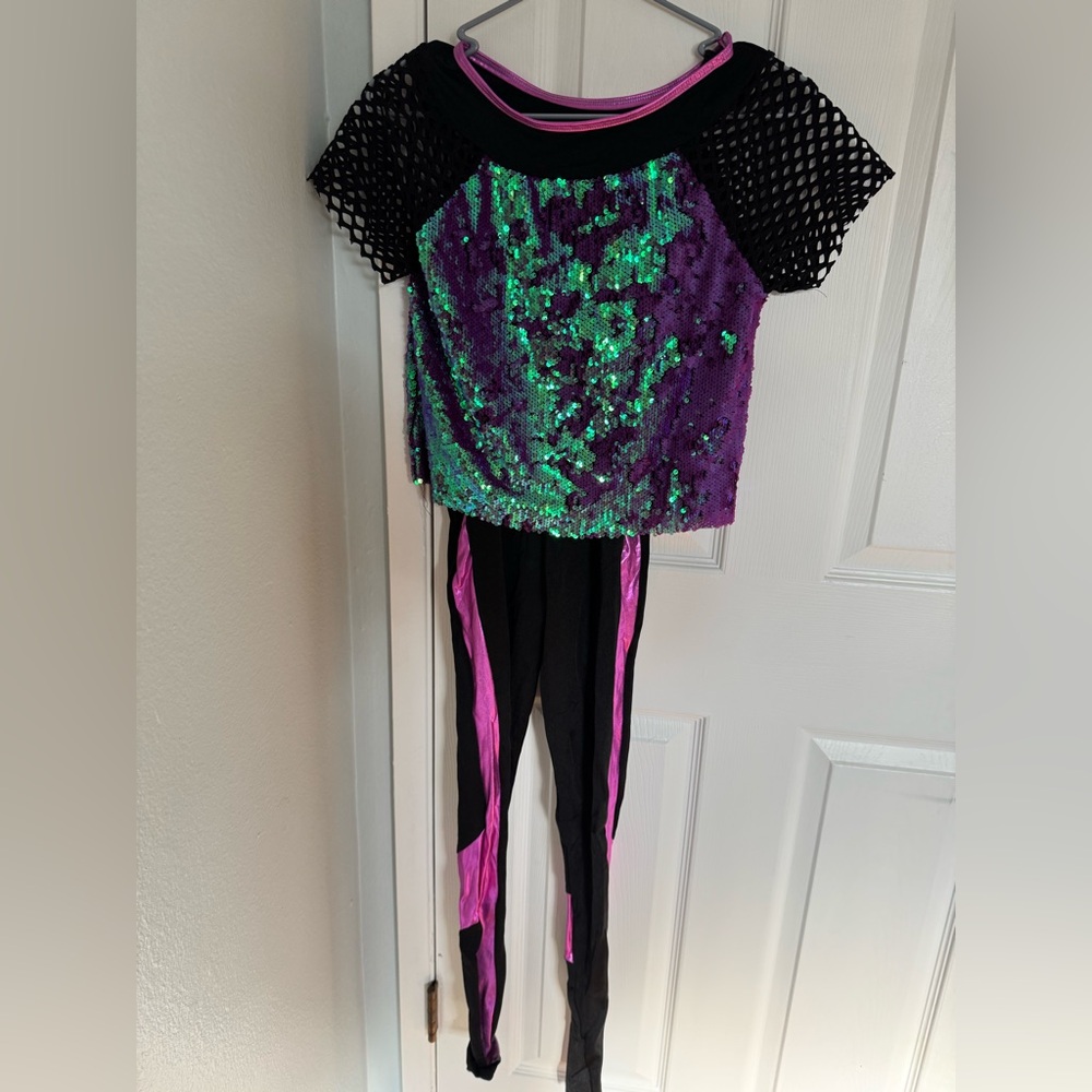 Dance costume unitard and top LC